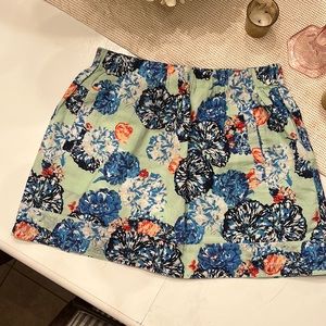 J. Crew Spring Mini Skirt